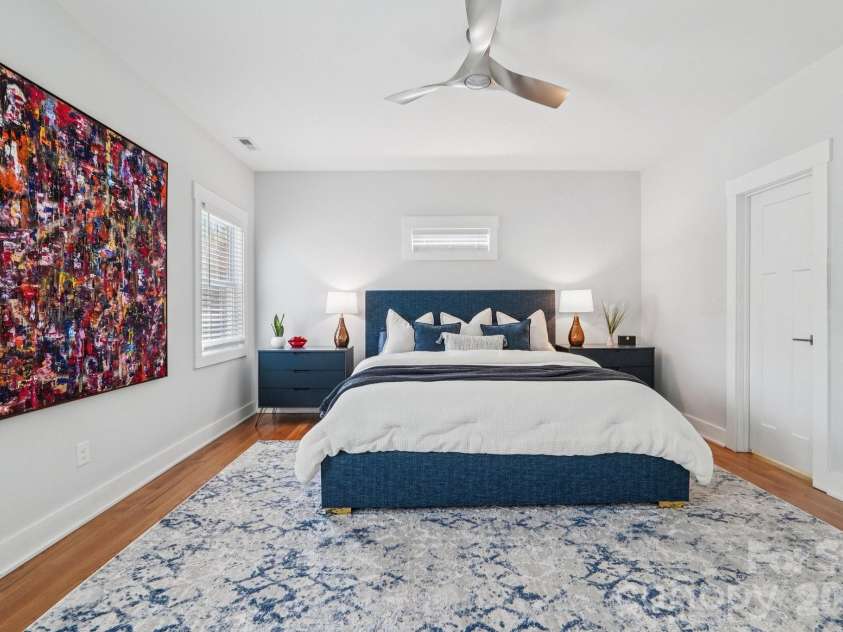 1821 Garibaldi Avenue, Charlotte, NC 28208.  MLS# CAR4354837, YatesRealty ID 22920. Primary Suite
