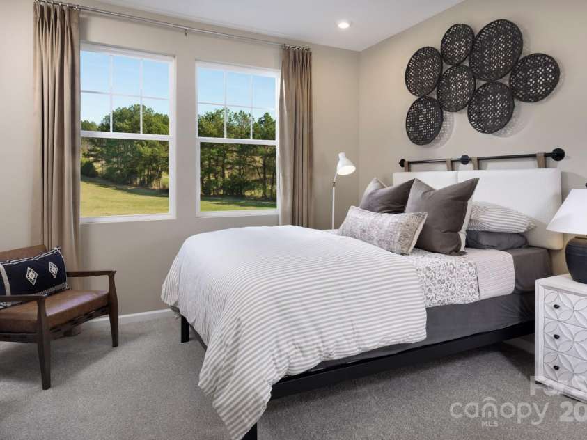 1445 McCollum Street, Monroe, NC 28112.  MLS# CAR4272462, YatesRealty ID 22922. Representative bedroom on main