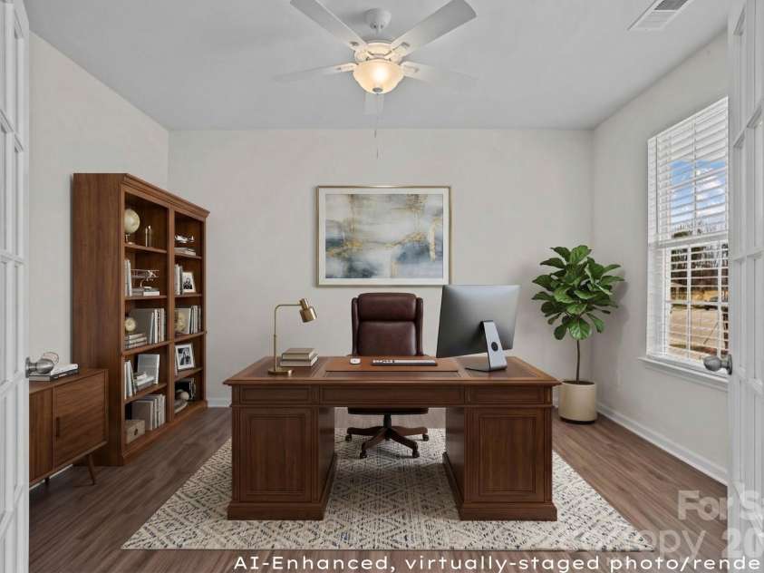 15721 White Quartz Lane, Davidson, NC 28036.  MLS# CAR4351942, YatesRealty ID 22924. AI-Enhanced, virutally-staged photo/rendering