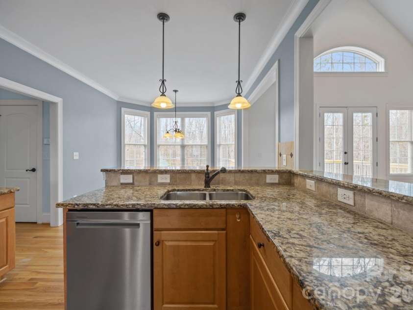 141 Winding Creek Drive, Troutman, NC 28166.  MLS# CAR4353880, YatesRealty ID 22933. Amazing counter space too!