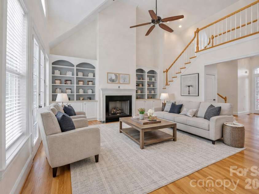 141 Winding Creek Drive, Troutman, NC 28166.  MLS# CAR4353880, YatesRealty ID 22933. Virtually Staged