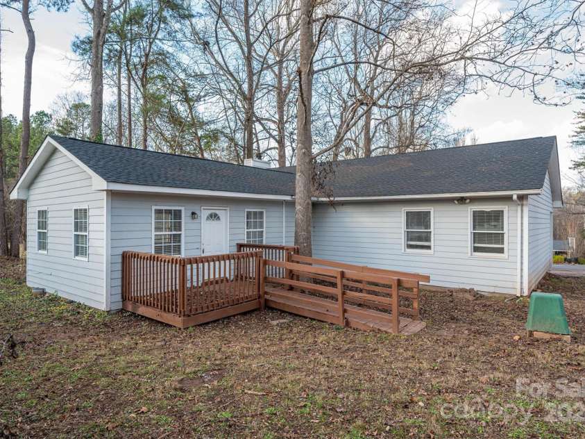121 Pam Drive, Gastonia, NC 28056.  MLS# CAR4207996, YatesRealty ID 22935. Rear View