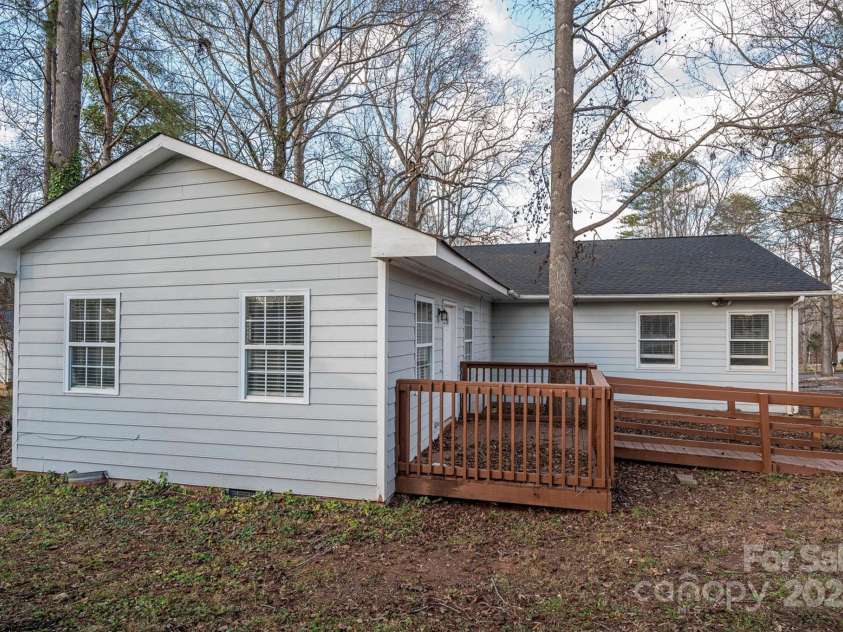 121 Pam Drive, Gastonia, NC 28056.  MLS# CAR4207996, YatesRealty ID 22935. Rear View