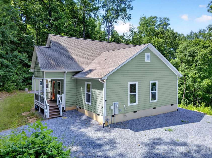 771 Sally Gap Road, Old Fort, NC 28762.  MLS# CAR4399905, YatesRealty ID 22941. Ample parking.