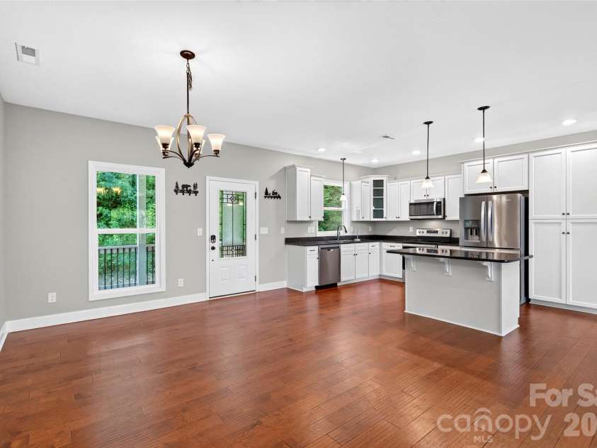 771 Sally Gap Road, Old Fort, NC 28762.  MLS# CAR4399905, YatesRealty ID 22941. Spacious kitchen for entertaining and fun.