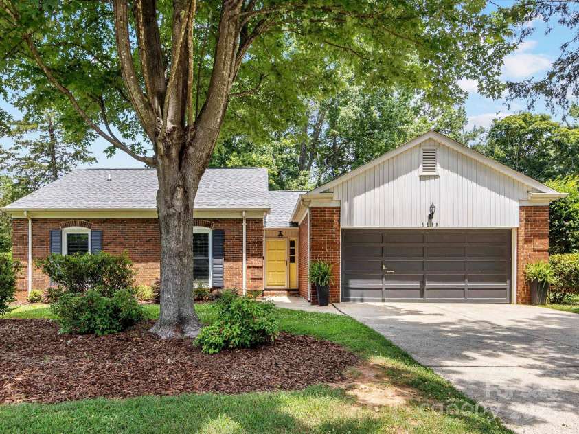 1115 Berry Ridge Road, Charlotte, NC 28270.  MLS# CAR4274309, YatesRealty ID 22944. 2 car-garage with tons of storage!