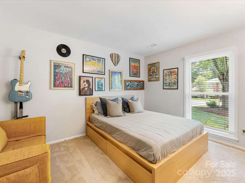 1115 Berry Ridge Road, Charlotte, NC 28270.  MLS# CAR4274309, YatesRealty ID 22944. 2nd bedroom with large closet to the right.