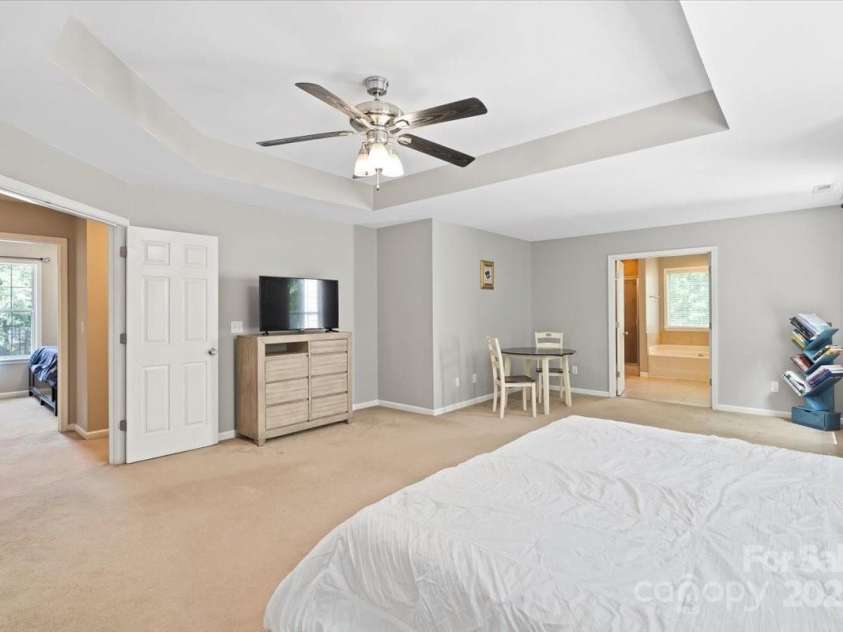 7151 Plough Drive, Mint Hill, NC 28227.  MLS# CAR4271885, YatesRealty ID 22946. Primary Bedroom