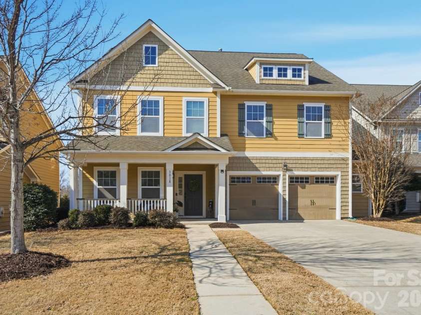 3018 Amaranth Drive, Tega Cay, SC 29708.  MLS# CAR4334316, YatesRealty ID 22950. Front of house