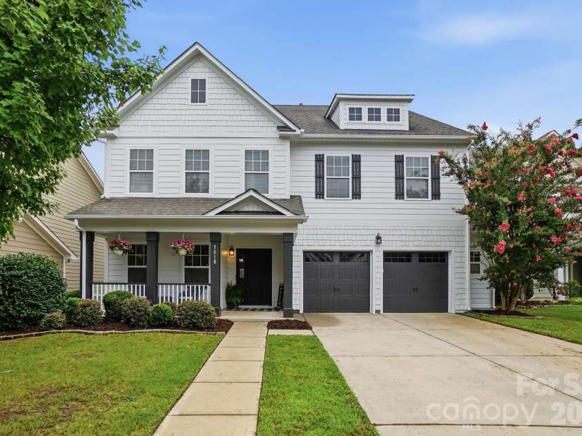 3018 Amaranth Drive, Tega Cay, SC 29708.  MLS# CAR4409524, YatesRealty ID 22950. Freshly repainted exterior