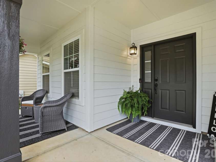 3018 Amaranth Drive, Tega Cay, SC 29708.  MLS# CAR4409524, YatesRealty ID 22950. Front Porch