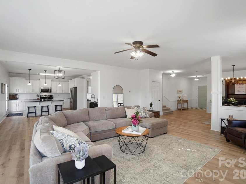3018 Amaranth Drive, Tega Cay, SC 29708.  MLS# CAR4409524, YatesRealty ID 22950. Living room