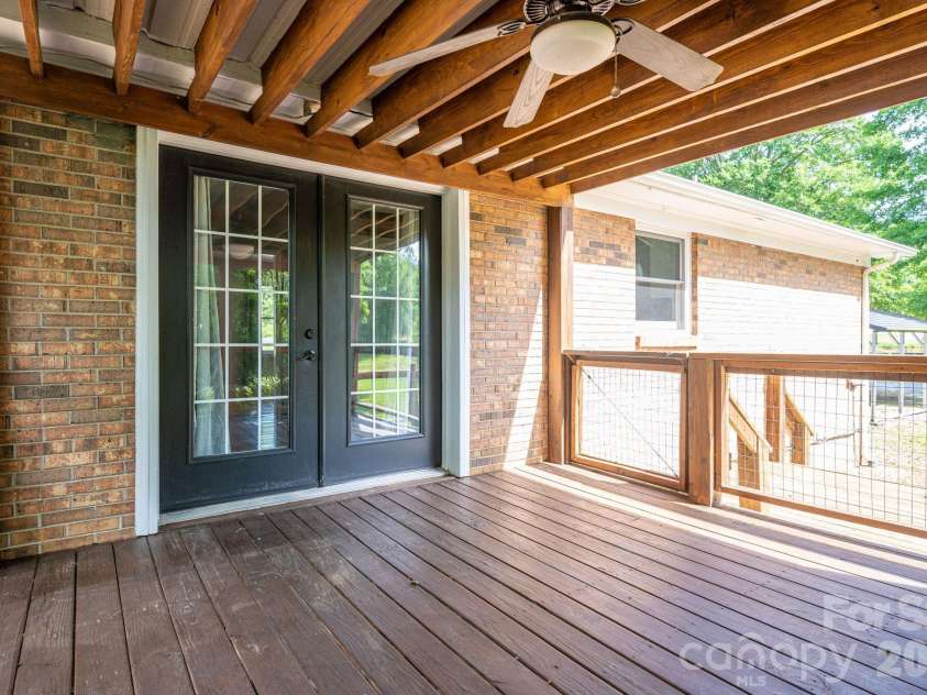 1219 Maple Springs Ch Road, Shelby, NC 28152.  MLS# CAR4380514, YatesRealty ID 22956. Covered back deck