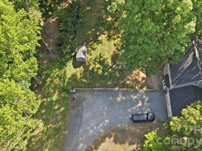 11103 Idlewild Road, Matthews, NC 28105.  MLS# CAR4367524, YatesRealty ID 22958. Aerial view