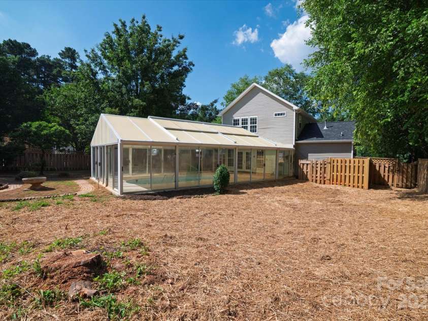 8343 Highlander Court, Charlotte, NC 28269.  MLS# CAR4273780, YatesRealty ID 22964. Large Fenced Backyard To Make Your Own!