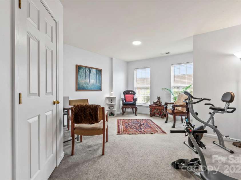 1418 Skidaway Street, Concord, NC 28027.  MLS# CAR4268685, YatesRealty ID 22966. 2nd bedroom, currently used for exercise and/or relaxing