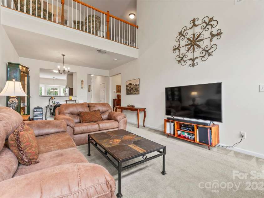 1418 Skidaway Street, Concord, NC 28027.  MLS# CAR4268685, YatesRealty ID 22966. Great room gas log fireplace