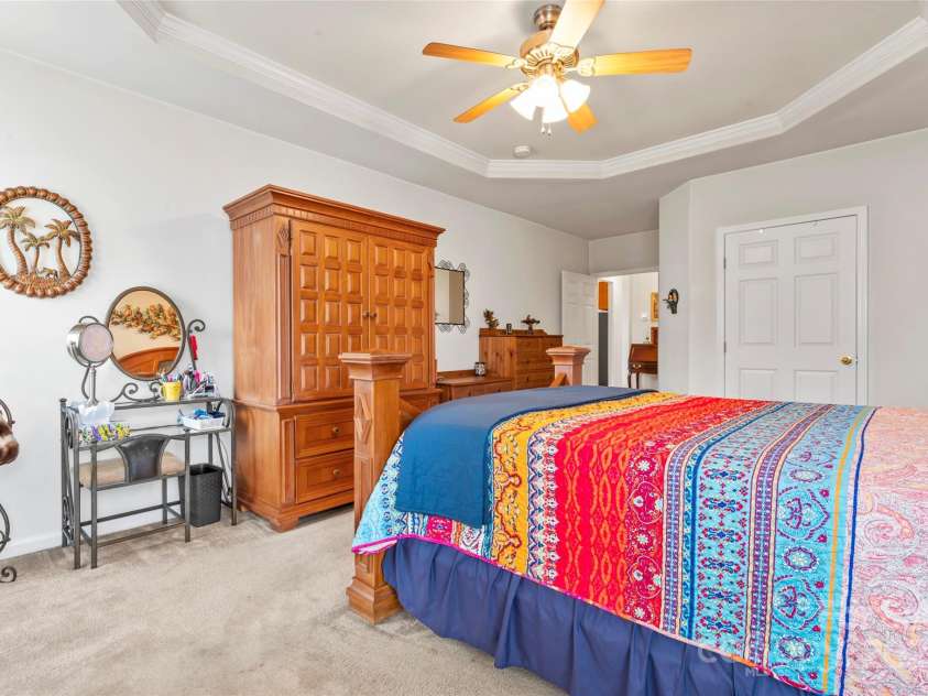 1418 Skidaway Street, Concord, NC 28027.  MLS# CAR4268685, YatesRealty ID 22966. Primary bedroom