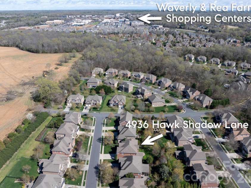 4936 Hawk Shadow Lane, Charlotte, NC 28277.  MLS# CAR4372746, YatesRealty ID 22967. 