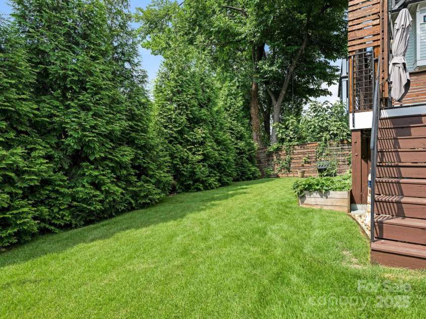 628 Cherry Street, Charlotte, NC 28204.  MLS# CAR4275125, YatesRealty ID 22967. Rear Exterior