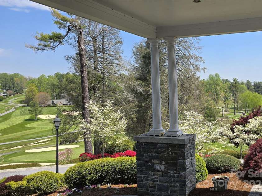 118 Broadmoor Drive, Flat Rock, NC 28731.  MLS# CAR4275218, YatesRealty ID 22968. Looking from the Kenmure clubhouse  towards the golf course.