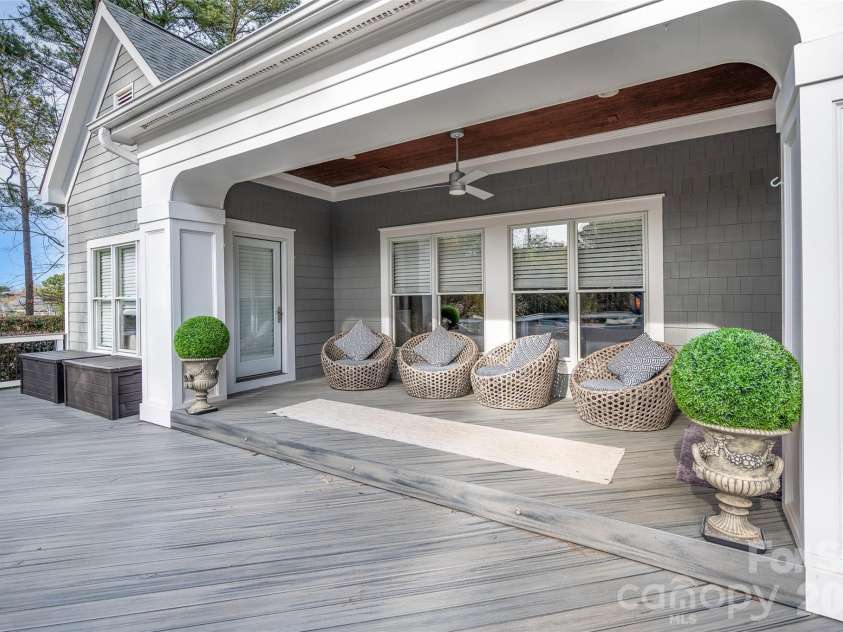 141 Stonewall Beach Lane, Mooresville, NC 28117.  MLS# CAR4356784, YatesRealty ID 22969. Rear covered porch