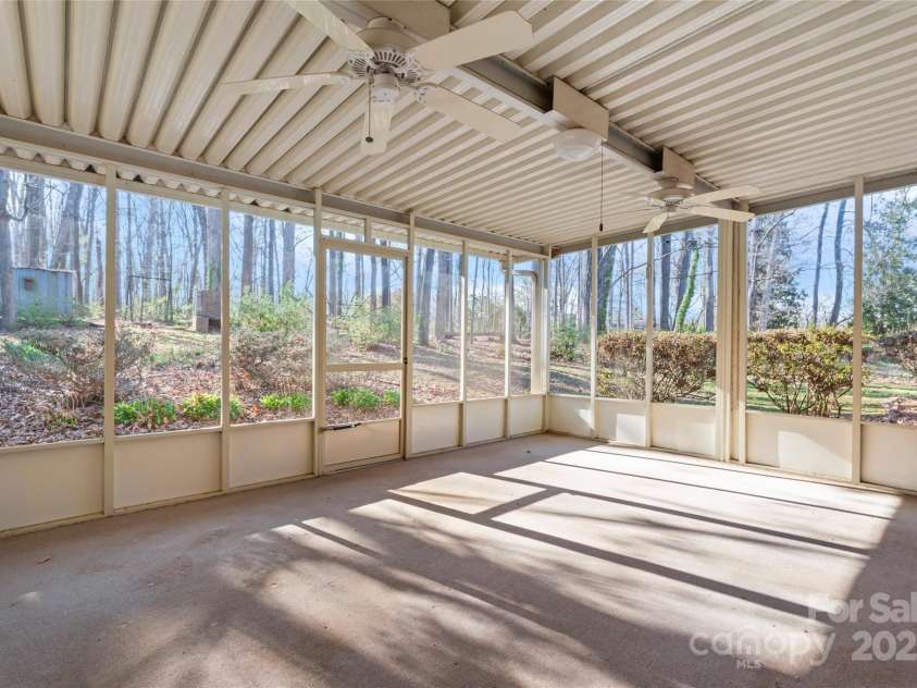 107 17th Street, Salisbury, NC 28144.  MLS# CAR4333959, YatesRealty ID 2297. Screened Porch