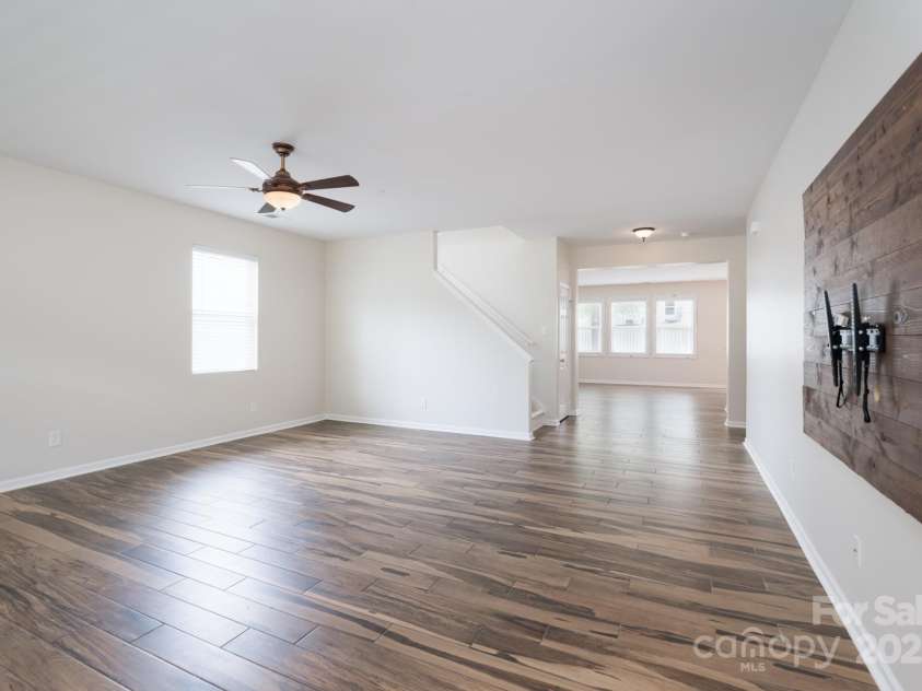 1144 Spicewood Pines Road, Fort Mill, SC 29708.  MLS# CAR4246167, YatesRealty ID 22970. From front door looking to living room and dining room