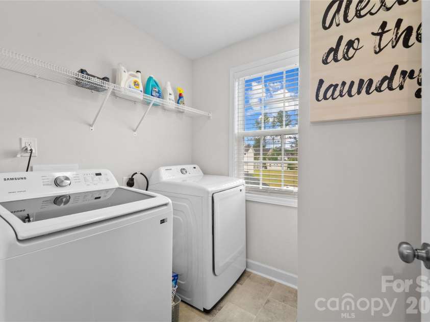 1116 Mayfern Drive, Hope Mills, NC 28348.  MLS# CAR4368391, YatesRealty ID 22974. 2nd Floor Laundry Room