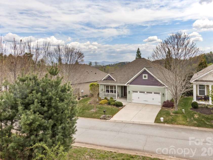 84 Rose Creek Road, Leicester, NC 28748.  MLS# CAR4377582, YatesRealty ID 22978. Front of home