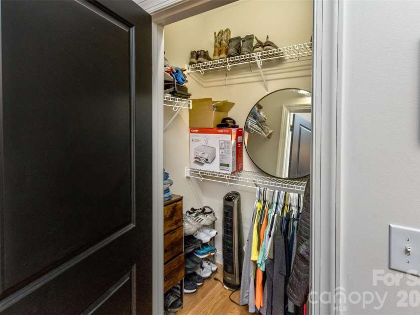84 Rose Creek Road, Leicester, NC 28748.  MLS# CAR4377582, YatesRealty ID 22978. Master Closet