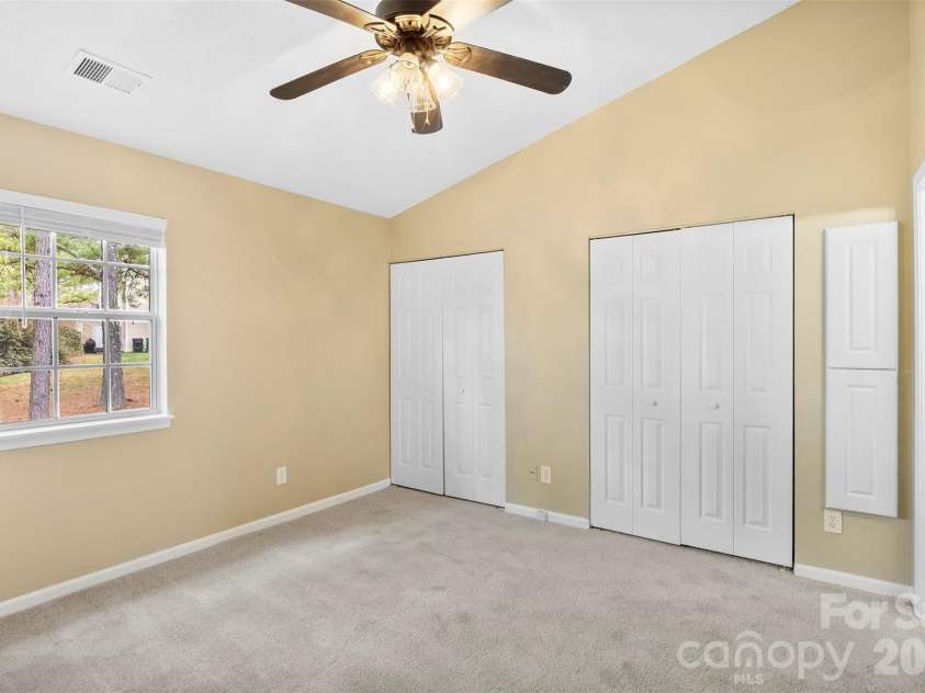 3105 Summercroft Lane, Charlotte, NC 28269.  MLS# CAR4350537, YatesRealty ID 22979. Primary Bedroom