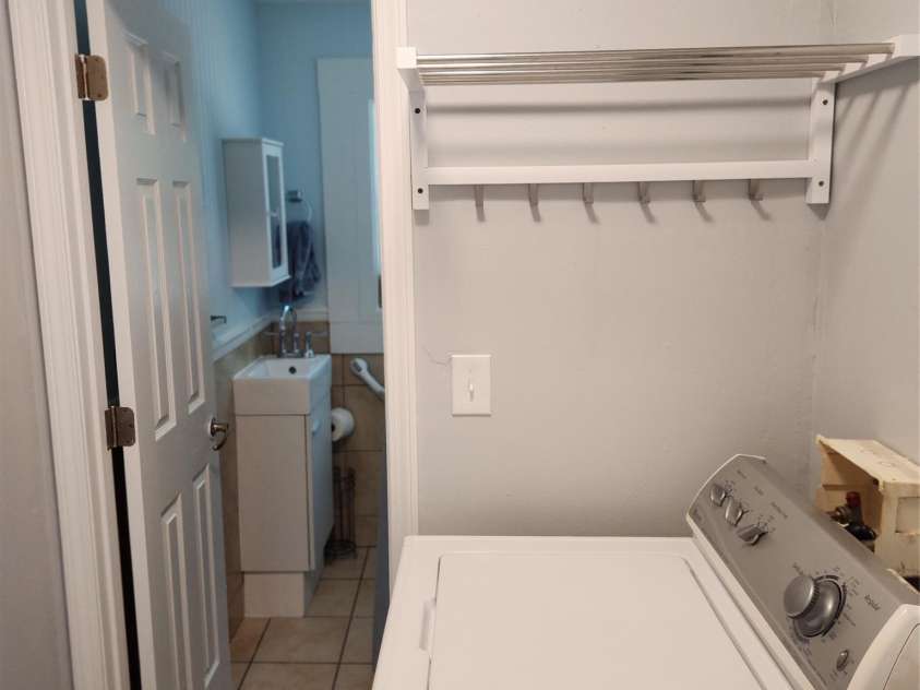 703/705 Smith Street, Kannapolis, NC 28083.  MLS# CAR4275773, YatesRealty ID 22983. Laundry area with washer/dryer hookup