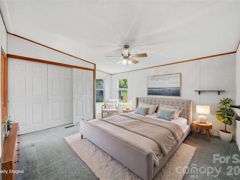 1488 Watermill Road, Morganton, NC 28655.  MLS# CAR4379611, YatesRealty ID 22988. Primary bedroom.