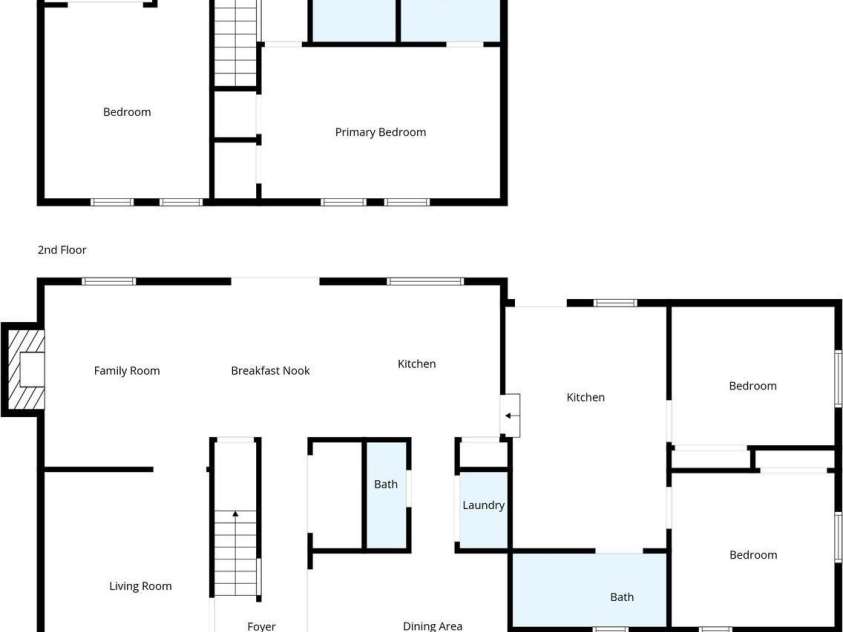 1 Eastway Court, Fletcher, NC 28732.  MLS# CAR4377103, YatesRealty ID 22990. Floor Plan
