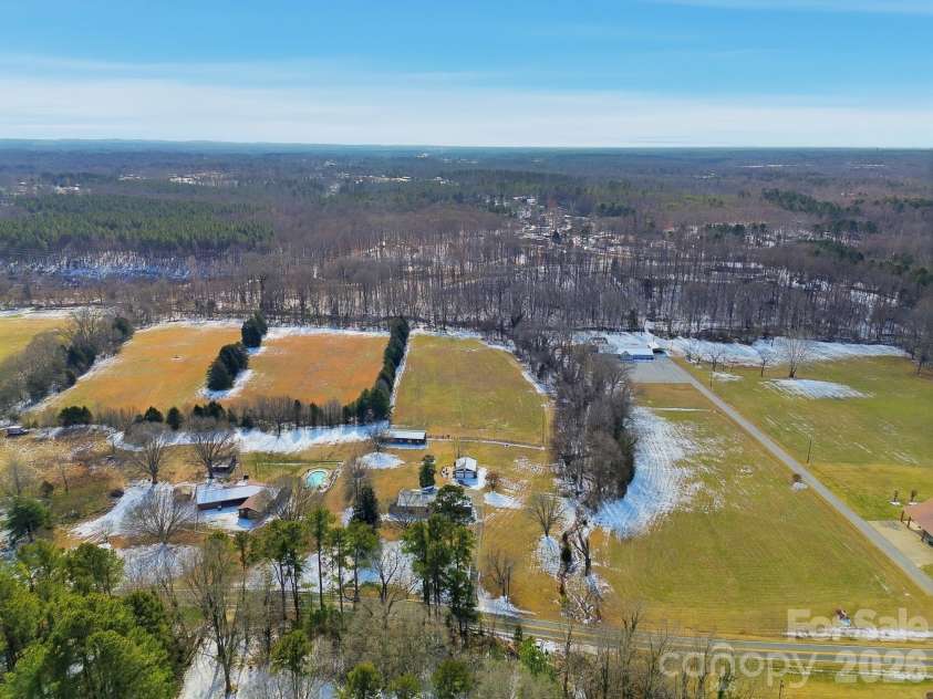 7511 Old Mocksville Road, Salisbury, NC 28144.  MLS# CAR4342046, YatesRealty ID 2300. Wide open spaces