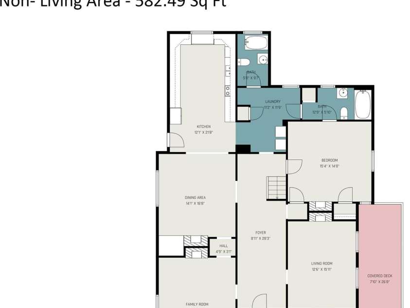 107 Hinton Street, Chester, SC 29706.  MLS# CAR4380779, YatesRealty ID 23002. First floor