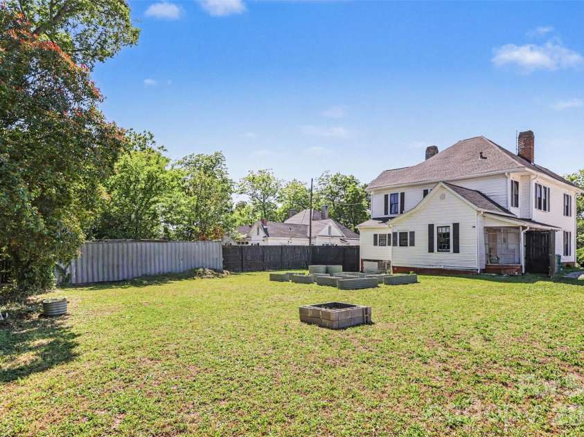107 Hinton Street, Chester, SC 29706.  MLS# CAR4380779, YatesRealty ID 23002. Spacious rear yard