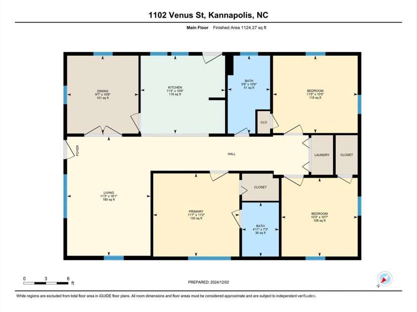 1102 Venus Street, Kannapolis, NC 28083.  MLS# CAR4263582, YatesRealty ID 23008. 