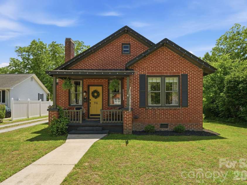 116 Marion Street, Clover, SC 29710.  MLS# CAR4380393, YatesRealty ID 23009. 