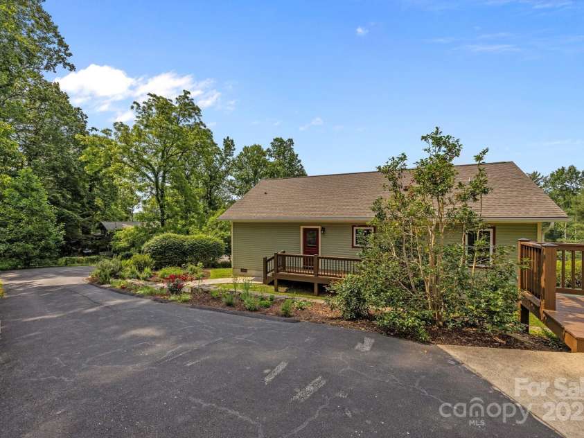 17 Laurel Road, Arden, NC 28704.  MLS# CAR4265020, YatesRealty ID 23009. Looking towards home from the garage