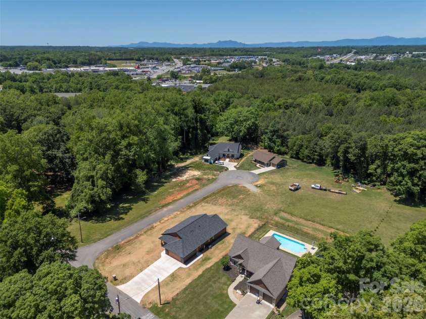 210 Westwood Drive, Forest City, NC 28043.  MLS# CAR4381670, YatesRealty ID 23015. Ariel View