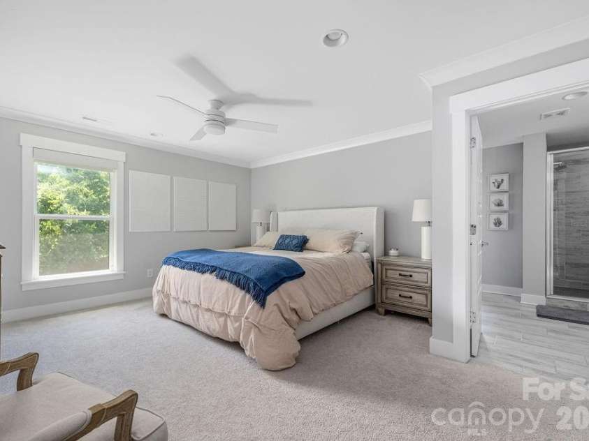 2311 Marlowe Avenue, Charlotte, NC 28208.  MLS# CAR4382270, YatesRealty ID 23016. Primary bedroom