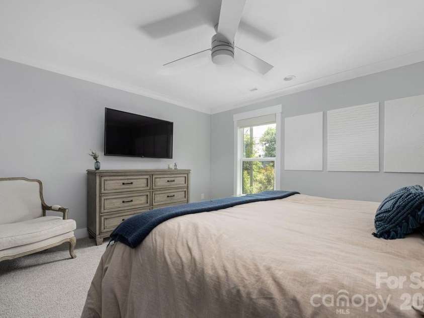 2311 Marlowe Avenue, Charlotte, NC 28208.  MLS# CAR4382270, YatesRealty ID 23016. Primary bedroom