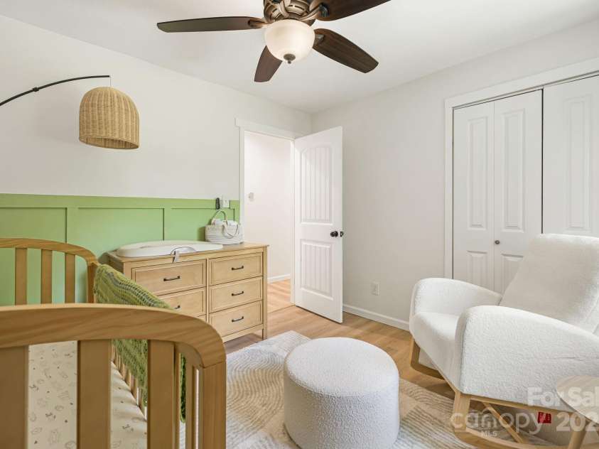 487 Duncan Creek Road, Fletcher, NC 28732.  MLS# CAR4269119, YatesRealty ID 23016. Freshly Painted with Custom Wainscoting