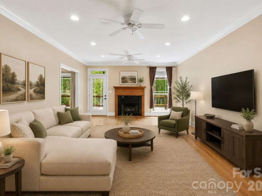 2811 Belk Mill Road, Wingate, NC 28174.  MLS# CAR4380231, YatesRealty ID 23018. Virtually staged