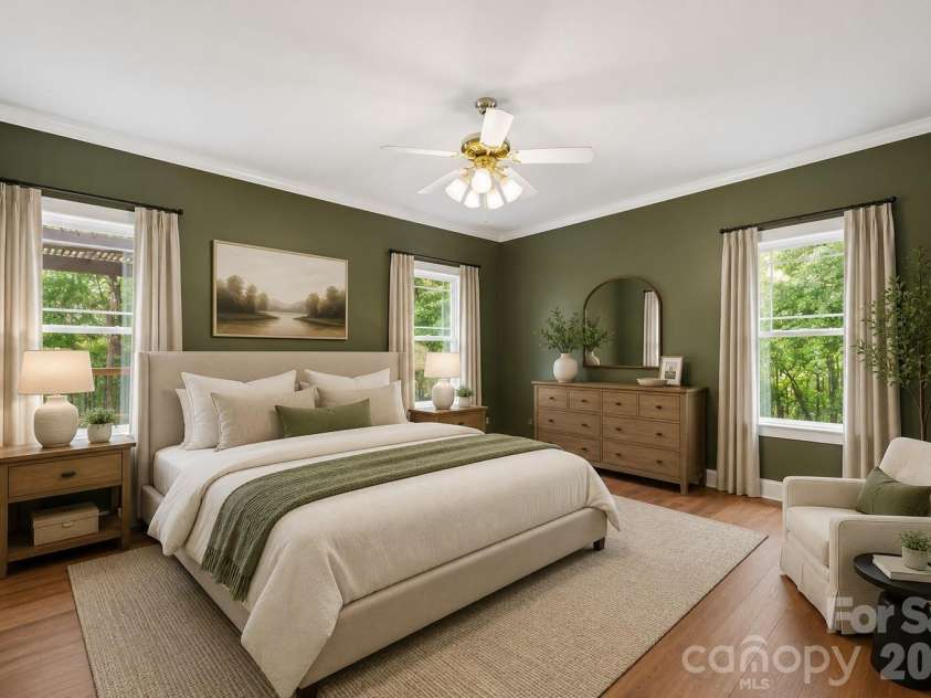 2811 Belk Mill Road, Wingate, NC 28174.  MLS# CAR4380231, YatesRealty ID 23018. Virtually staged