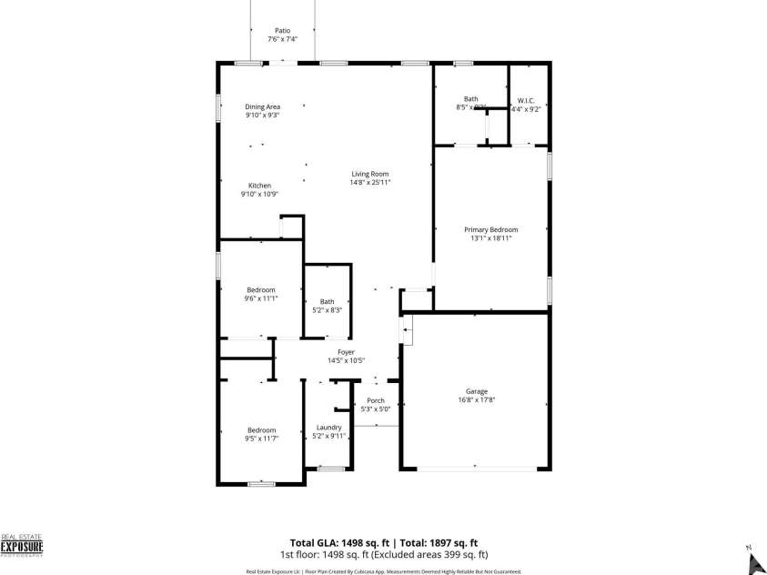 1314 Doby Springs Drive, Charlotte, NC 28262.  MLS# CAR4376833, YatesRealty ID 23019. 