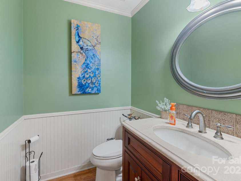 3406 Red Fox Trail, Weddington, NC 28104.  MLS# CAR4214440, YatesRealty ID 2302. Half Bath