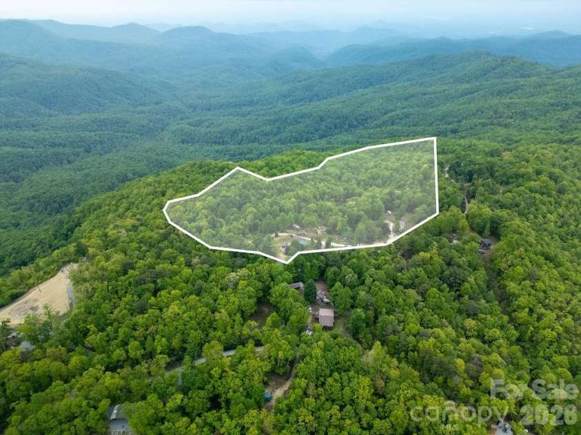 111 Wild Hog Creek Road, Rosman, NC 28772.  MLS# CAR4380401, YatesRealty ID 23035. 13.3 Private Acres
